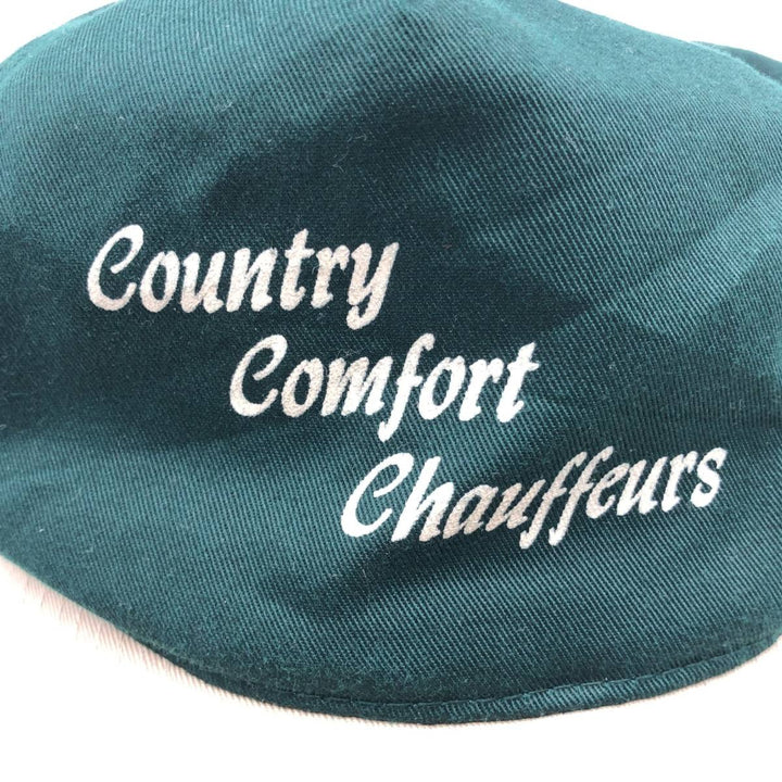 Otto Two-Tone Baseball Cap, 6-Panel, One Size Fits Most polyester Green type dark green Vintage Second Hand