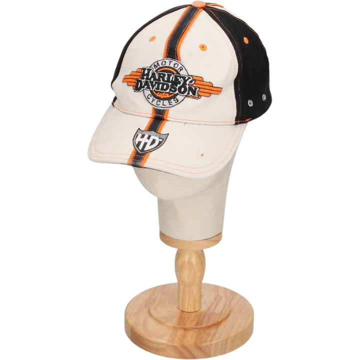 Harley-Davidson 6-Panel Baseball Cap, One Size Fits Most cotton black type Vintage Second Hand