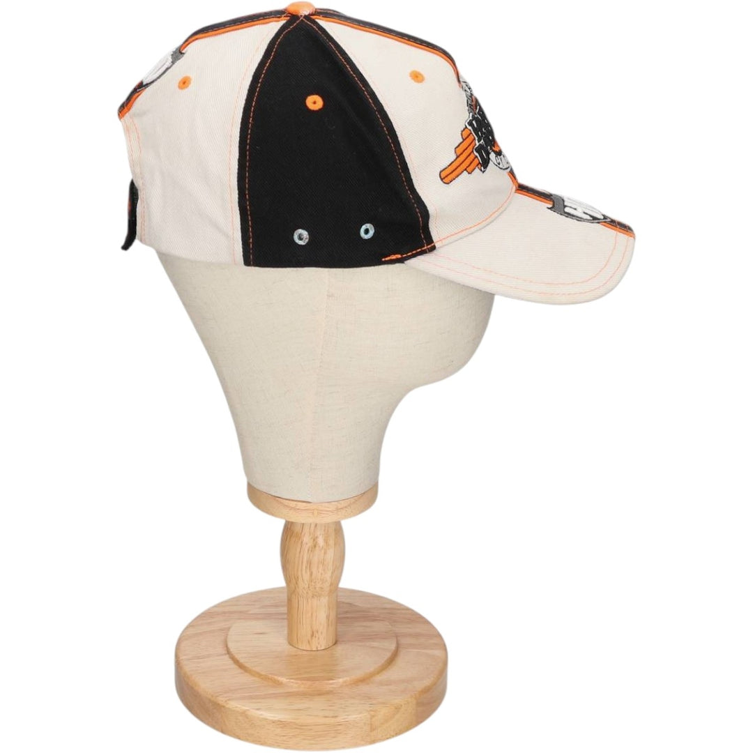 Harley-Davidson 6-Panel Baseball Cap, One Size Fits Most cotton black type Vintage Second Hand