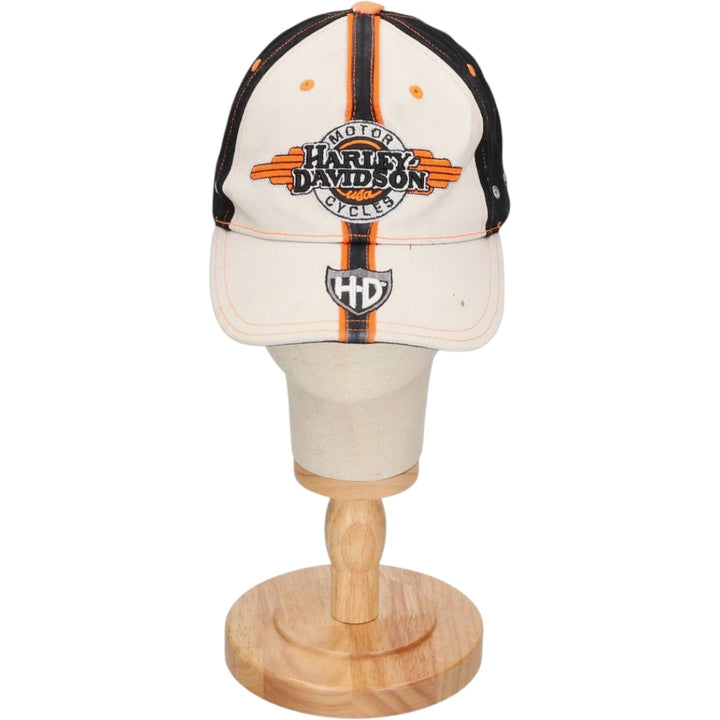 Harley-Davidson 6-Panel Baseball Cap, One Size Fits Most cotton black type Vintage Second Hand