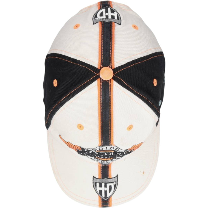 Harley-Davidson 6-Panel Baseball Cap, One Size Fits Most cotton black type Vintage Second Hand