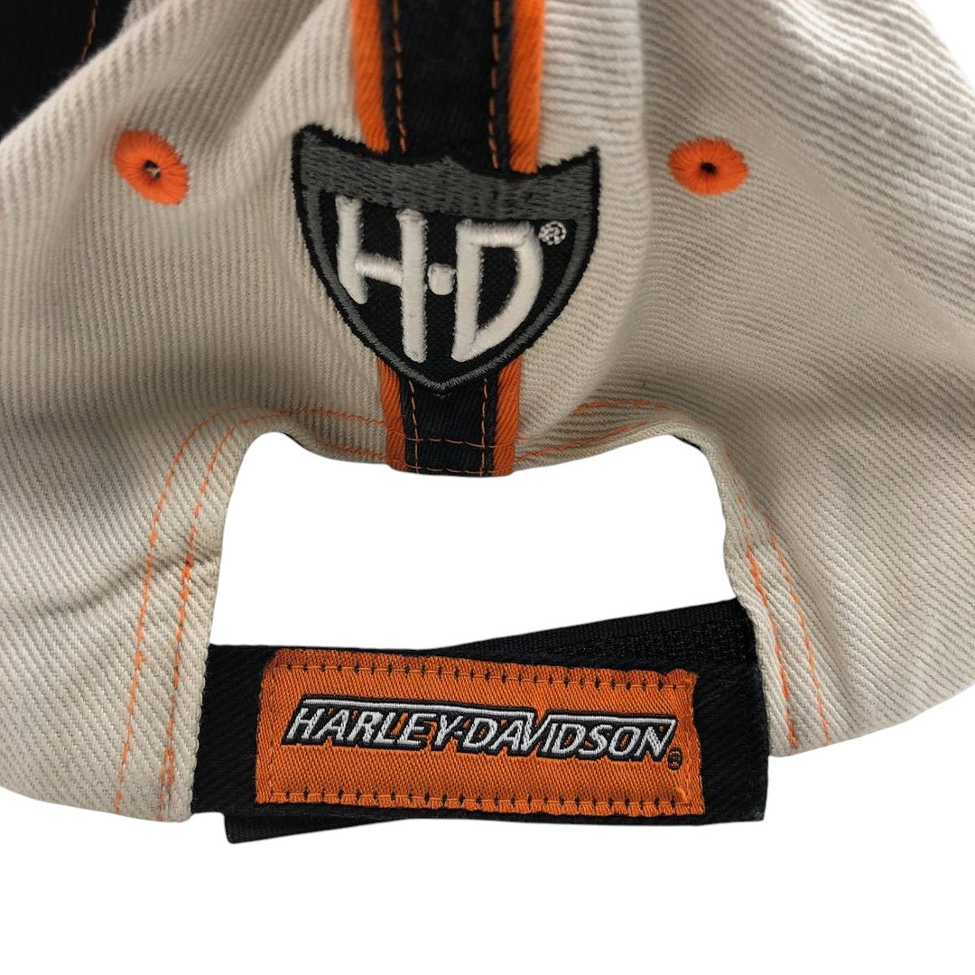 Harley-Davidson 6-Panel Baseball Cap, One Size Fits Most cotton black type Vintage Second Hand