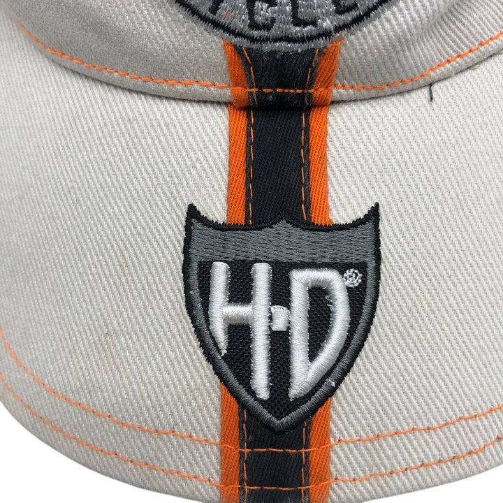 Harley-Davidson 6-Panel Baseball Cap, One Size Fits Most cotton black type Vintage Second Hand