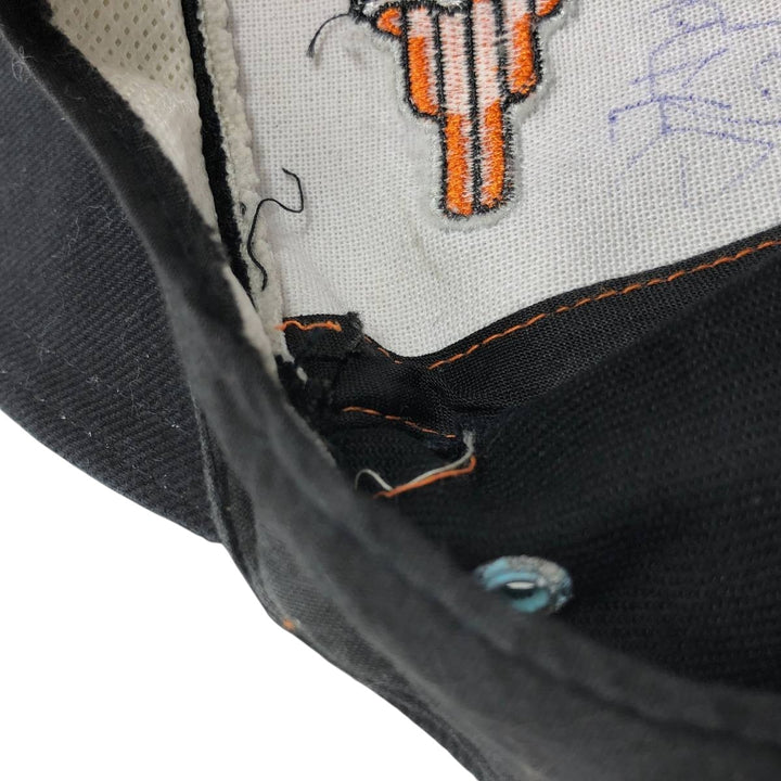 Harley-Davidson 6-Panel Baseball Cap, One Size Fits Most cotton black type Vintage Second Hand