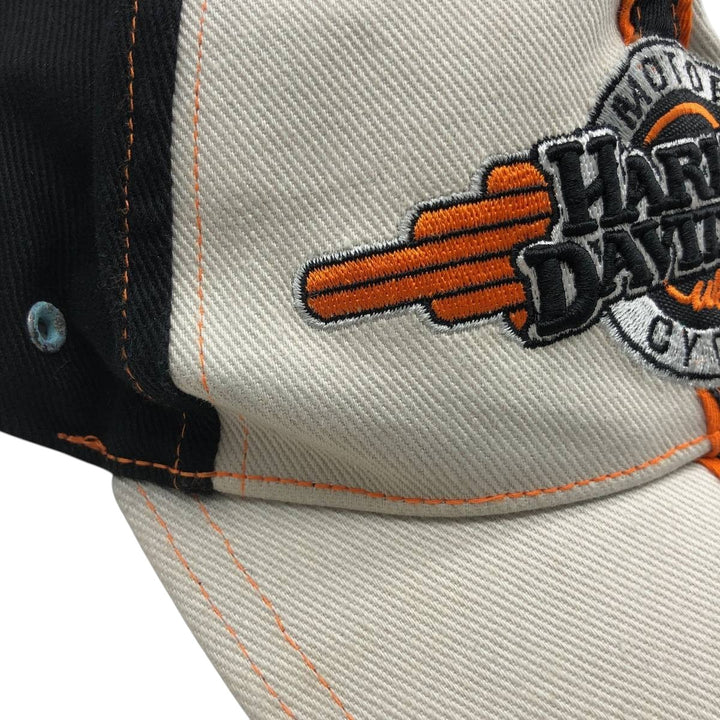 Harley-Davidson 6-Panel Baseball Cap, One Size Fits Most cotton black type Vintage Second Hand