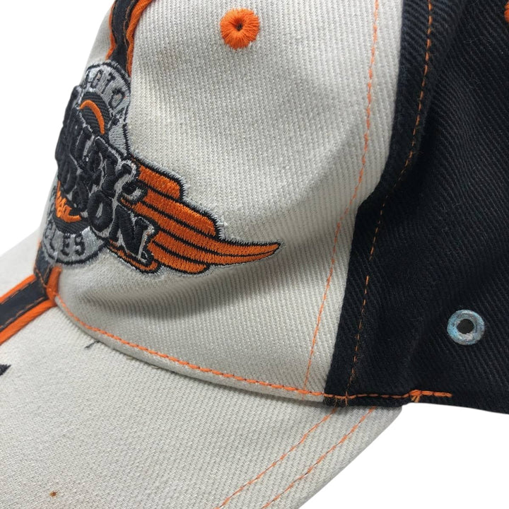 Harley-Davidson 6-Panel Baseball Cap, One Size Fits Most cotton black type Vintage Second Hand