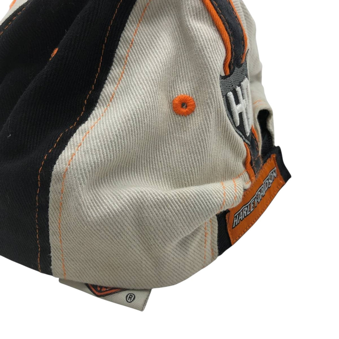 Harley-Davidson 6-Panel Baseball Cap, One Size Fits Most cotton black type Vintage Second Hand