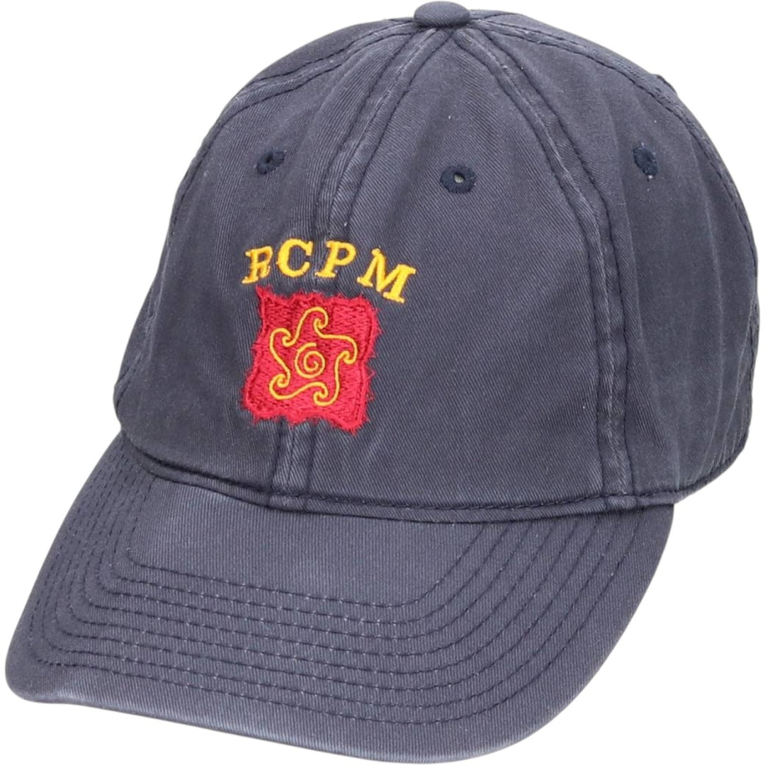 Champion RCPM Baseball Cap (Free Size) cotton navy blue type Vintage Second Hand