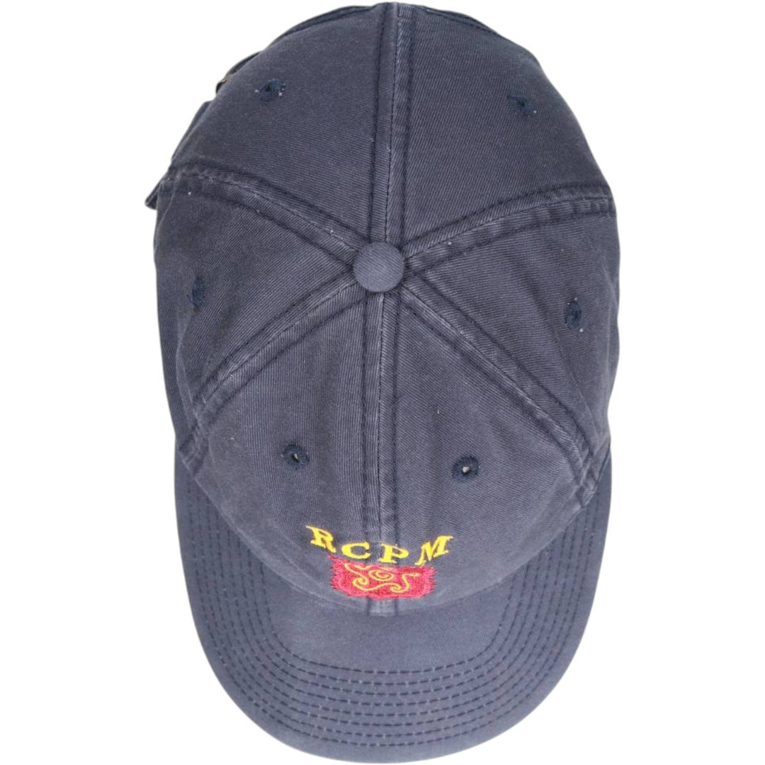Champion RCPM Baseball Cap (Free Size) cotton navy blue type Vintage Second Hand