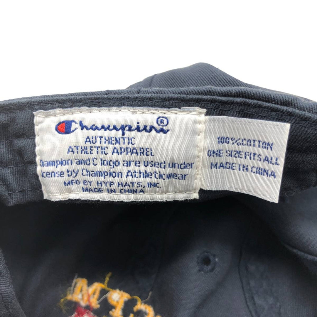 Champion RCPM Baseball Cap (Free Size) cotton navy blue type Vintage Second Hand
