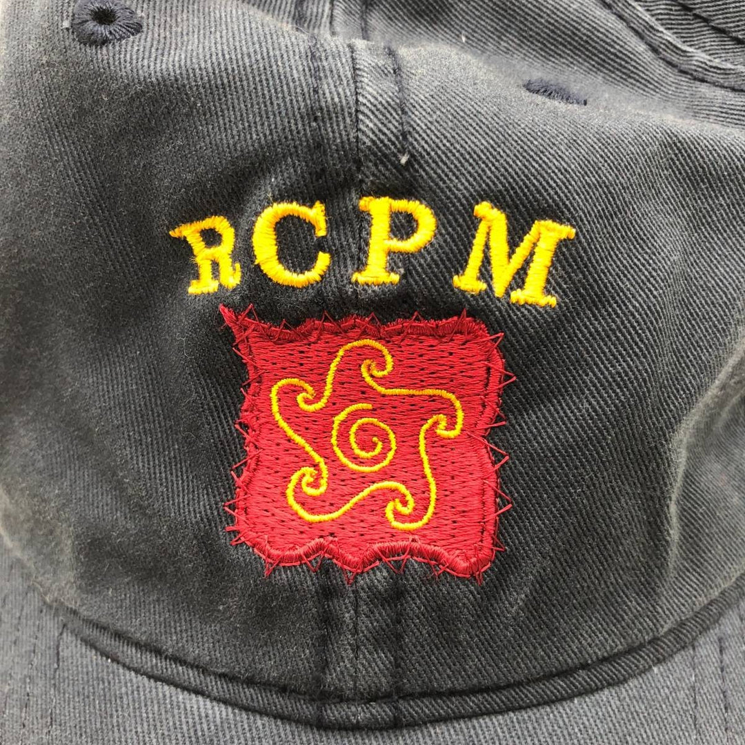Champion RCPM Baseball Cap (Free Size) cotton navy blue type Vintage Second Hand
