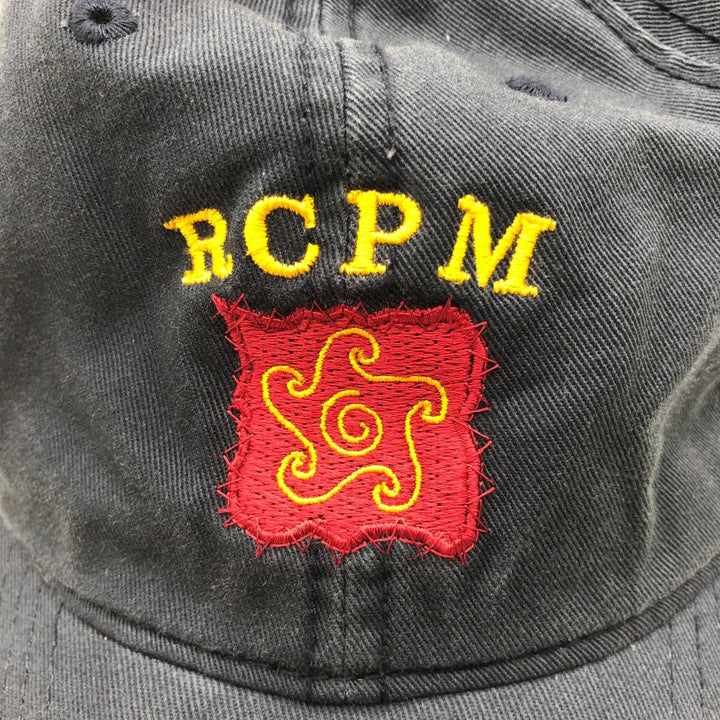 Champion RCPM Baseball Cap (Free Size) cotton navy blue type Vintage Second Hand