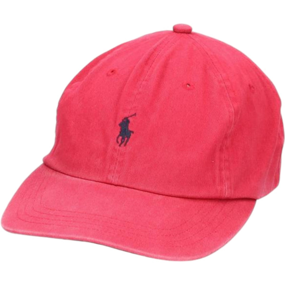 Ralph Lauren POLO by Ralph Lauren Baseball Cap Free Size cotton red type Vintage Second Hand