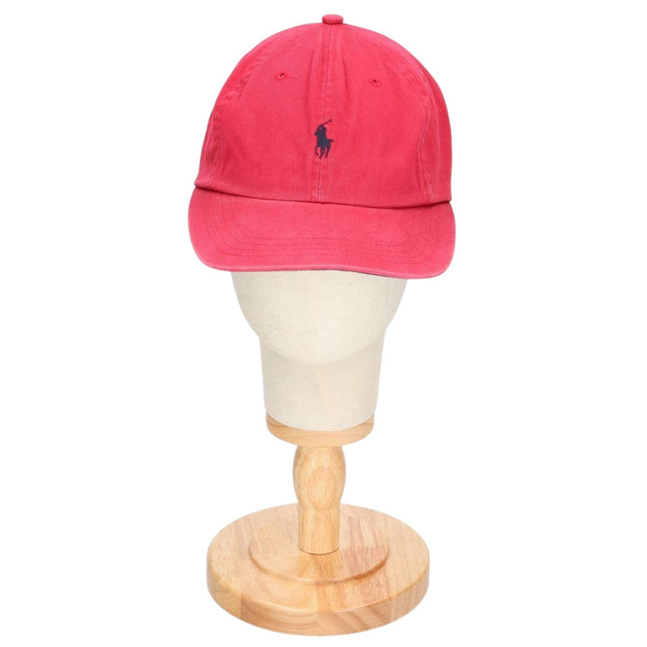 Ralph Lauren POLO by Ralph Lauren Baseball Cap Free Size cotton red type Vintage Second Hand