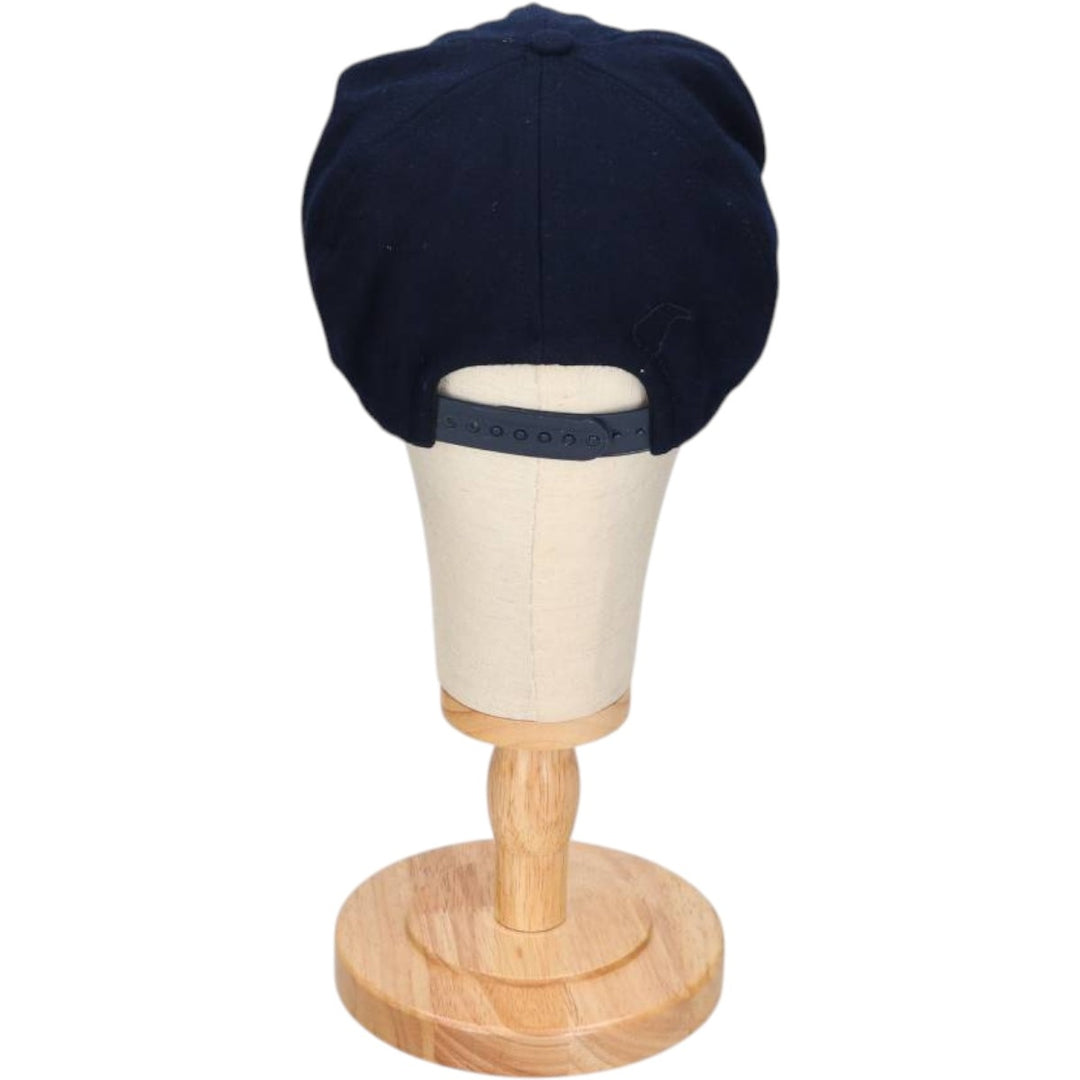 NEW GENERATION Two-Tone Wool Baseball Cap (Free Size) wool navy blue type Vintage Second Hand