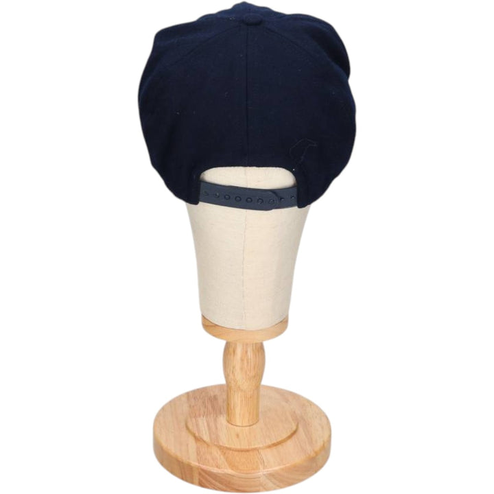 NEW GENERATION Two-Tone Wool Baseball Cap (Free Size) wool navy blue type Vintage Second Hand