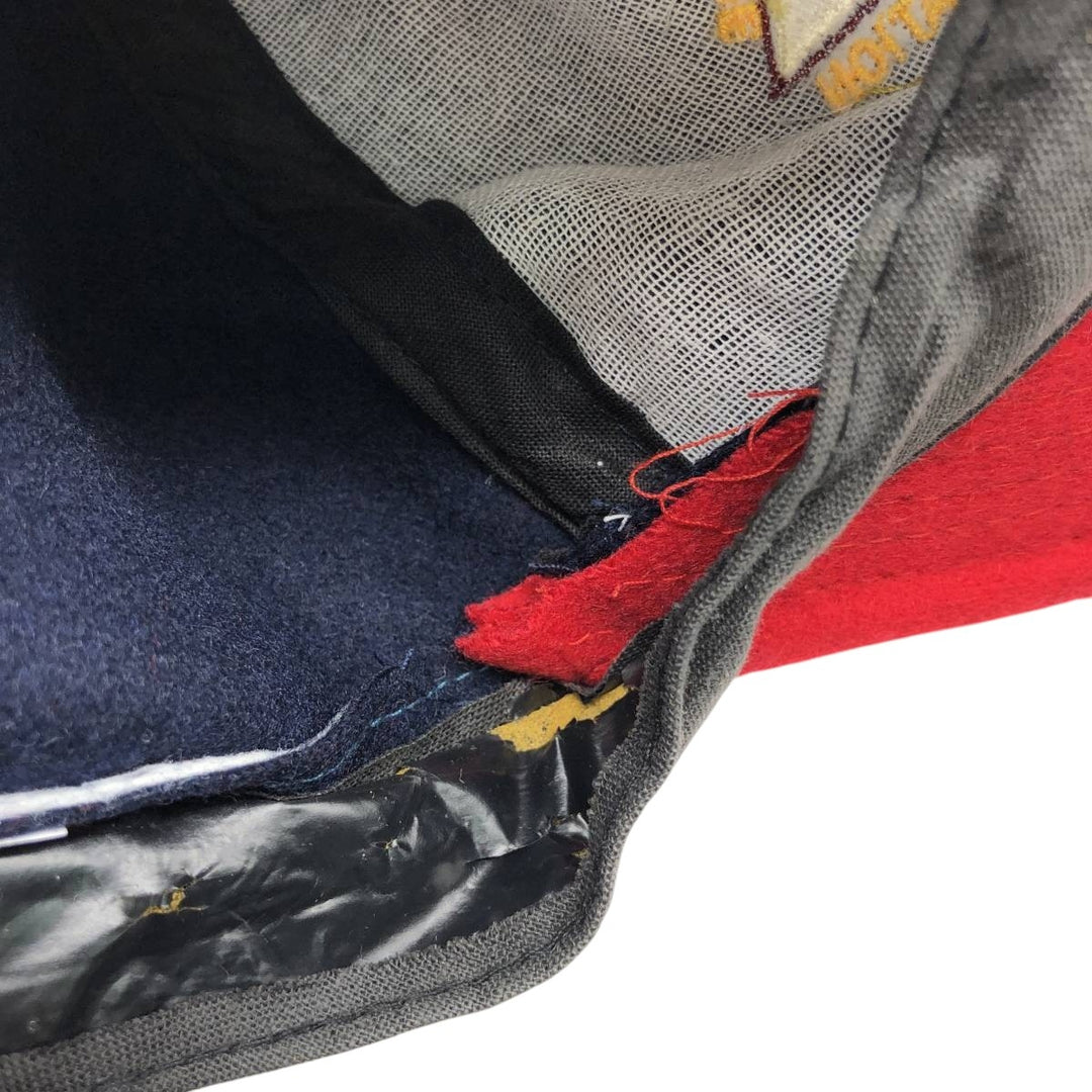 NEW GENERATION Two-Tone Wool Baseball Cap (Free Size) wool navy blue type Vintage Second Hand