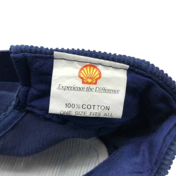 Vintage 80s-90'S SHELL New York Giants Corduroy Trucker Cap, One Size Fits Most cotton navy blue type Vintage Second Hand