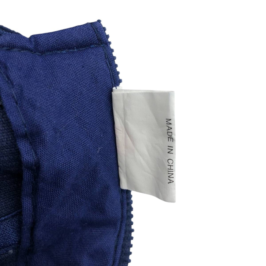 Vintage 80s-90'S SHELL New York Giants Corduroy Trucker Cap, One Size Fits Most cotton navy blue type Vintage Second Hand