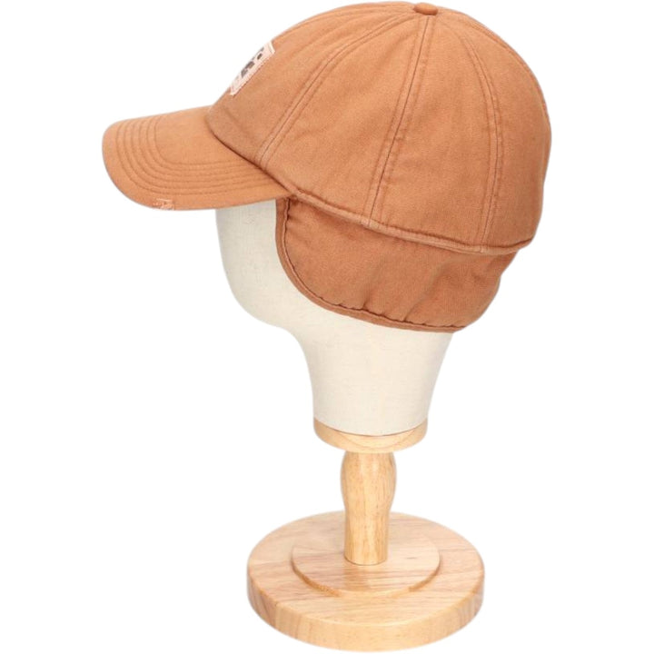 2000'S Carhartt Ear Flap Cap, One Size Fits All unclear brown type Vintage Second Hand