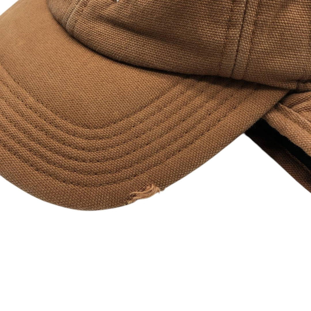 2000'S Carhartt Ear Flap Cap, One Size Fits All unclear brown type Vintage Second Hand