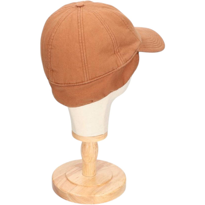 2000'S Carhartt Ear Flap Cap, One Size Fits All cotton brown type Vintage Second Hand