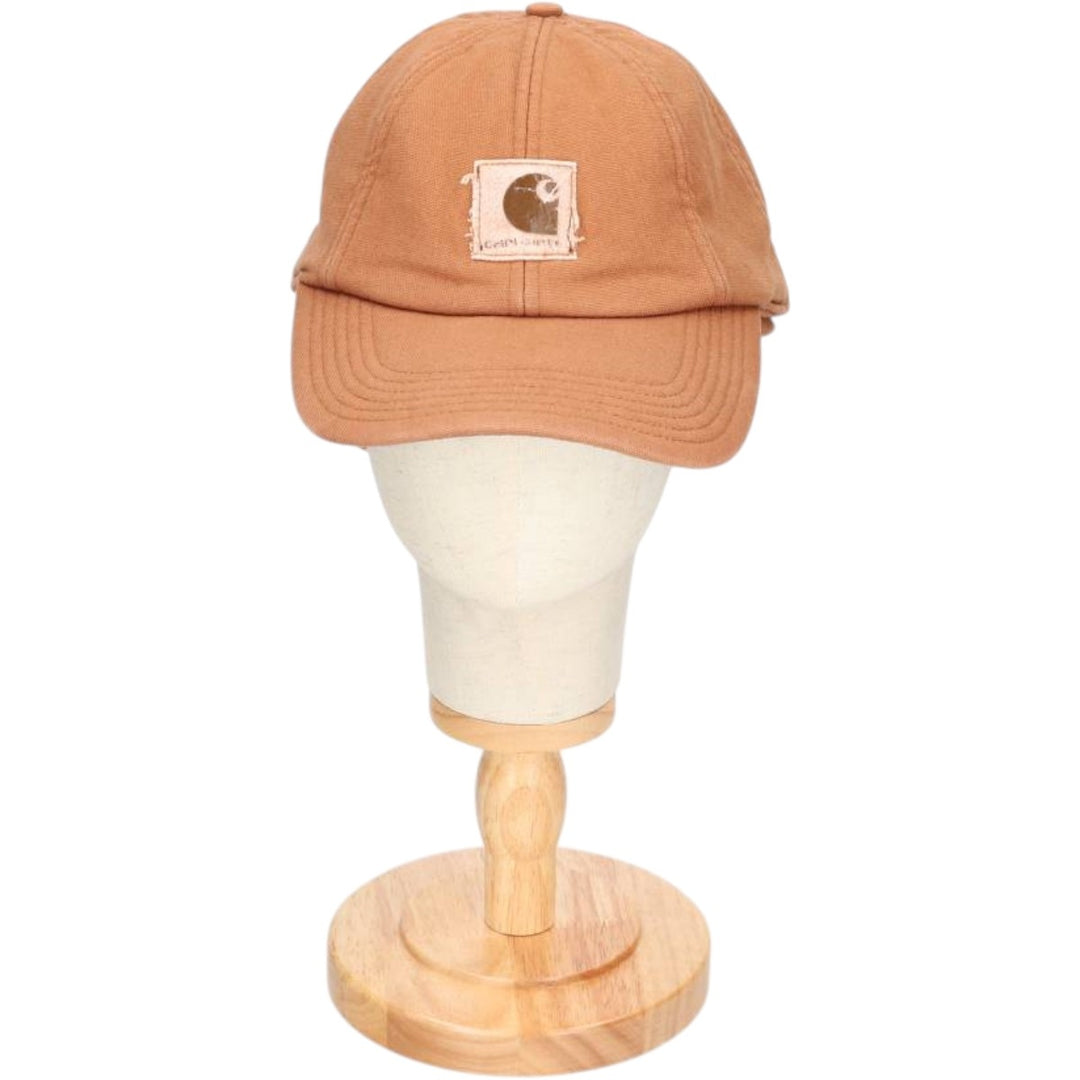 2000'S Carhartt Ear Flap Cap, One Size Fits All cotton brown type Vintage Second Hand