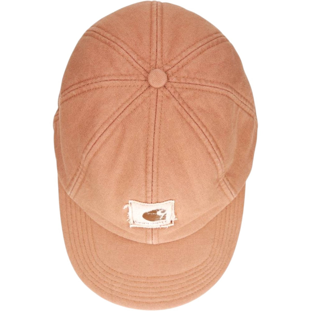 2000'S Carhartt Ear Flap Cap, One Size Fits All cotton brown type Vintage Second Hand