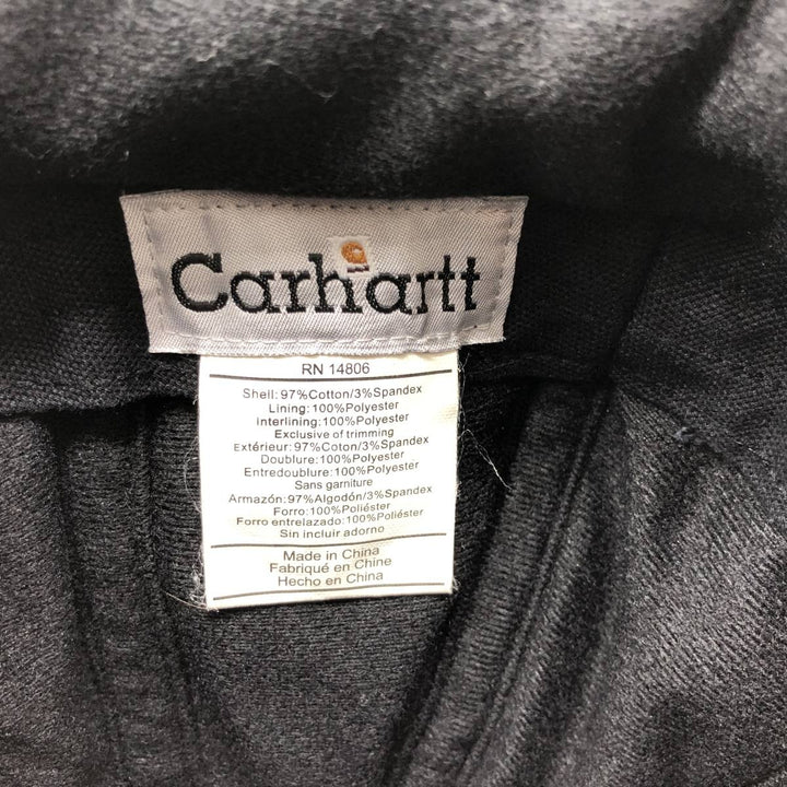 2000'S Carhartt Ear Flap Cap, One Size Fits All cotton brown type Vintage Second Hand