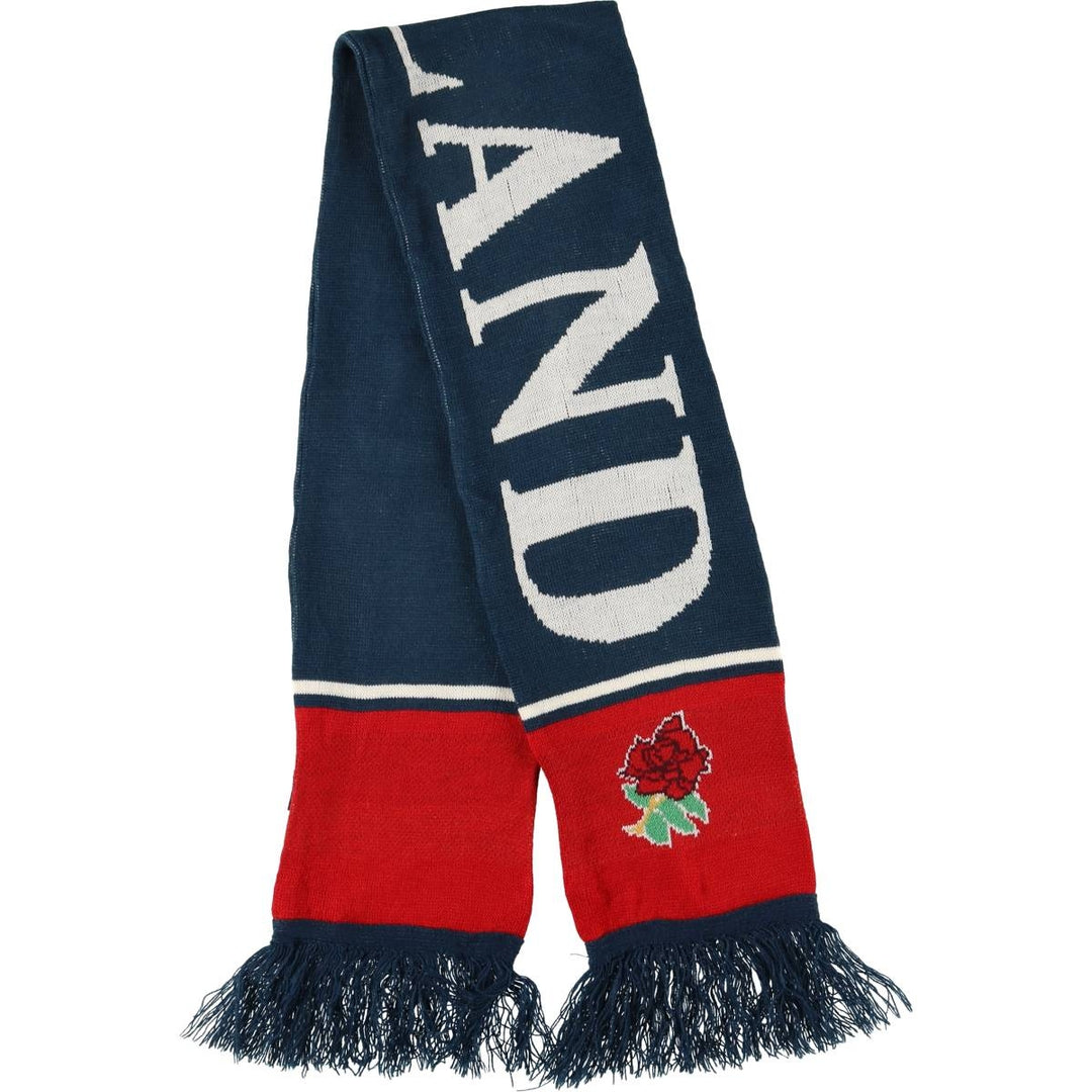 England Rugby Team All-Over Print Scarf unclear red type Vintage Second Hand