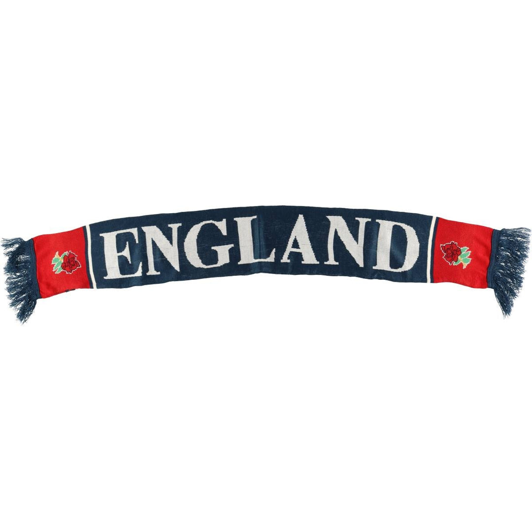 England Rugby Team All-Over Print Scarf unclear red type Vintage Second Hand