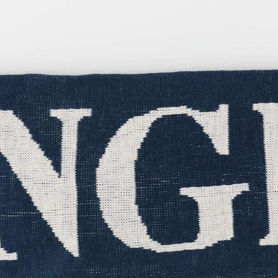 England Rugby Team All-Over Print Scarf unclear red type Vintage Second Hand