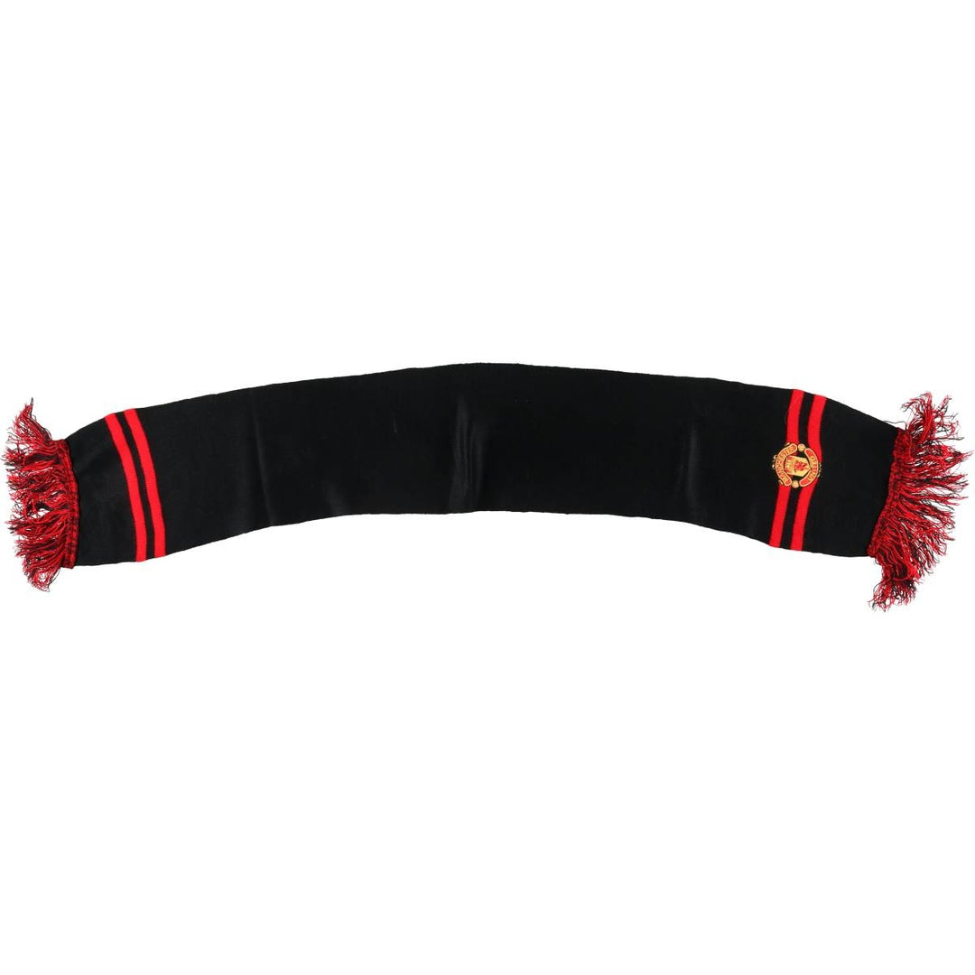 PREMIER LEAGE Premier League MANCHESTER UNITED FC Manchester United soccer scarf unclear black type Vintage Second Hand