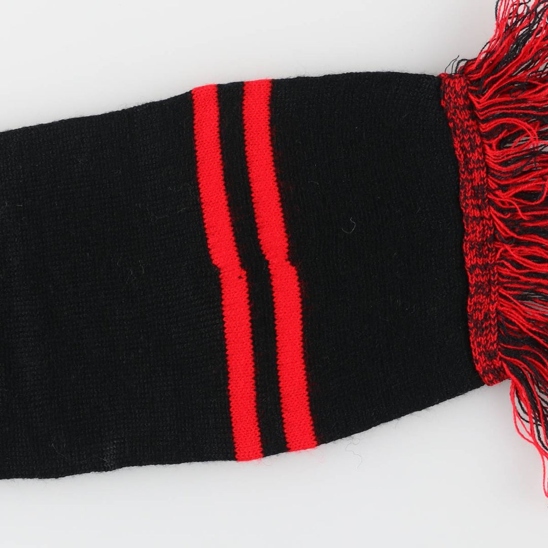 PREMIER LEAGE Premier League MANCHESTER UNITED FC Manchester United soccer scarf unclear black type Vintage Second Hand