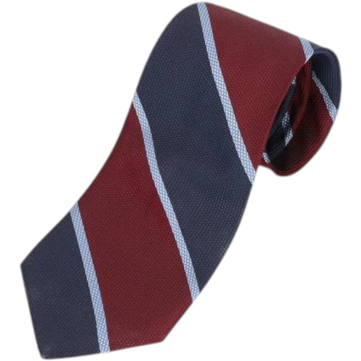 Brooks Brothers Stripe Pattern Tie, Made in USA silk Blue type light blue Vintage Second Hand