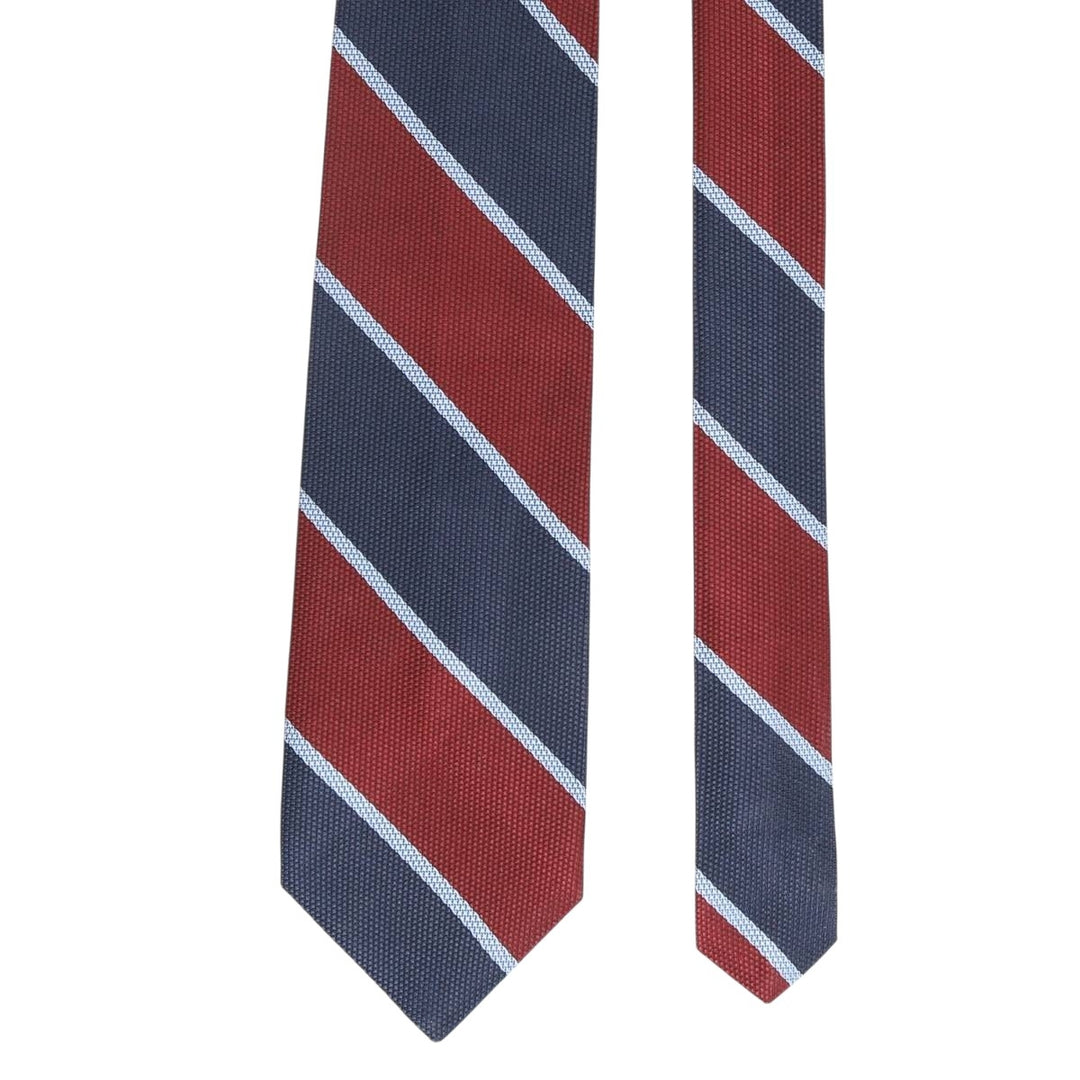 Brooks Brothers Stripe Pattern Tie, Made in USA silk Blue type light blue Vintage Second Hand