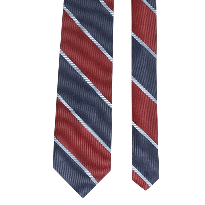 Brooks Brothers Stripe Pattern Tie, Made in USA silk Blue type light blue Vintage Second Hand