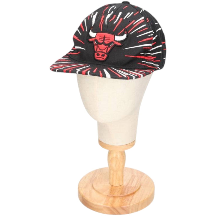 Mitchell & Ness NBA Chicago Bulls 6-Panel Baseball Cap, One Size Fits Most acrylic black type Vintage Second Hand