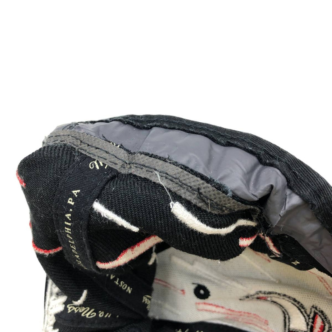 Mitchell & Ness NBA Chicago Bulls 6-Panel Baseball Cap, One Size Fits Most acrylic black type Vintage Second Hand