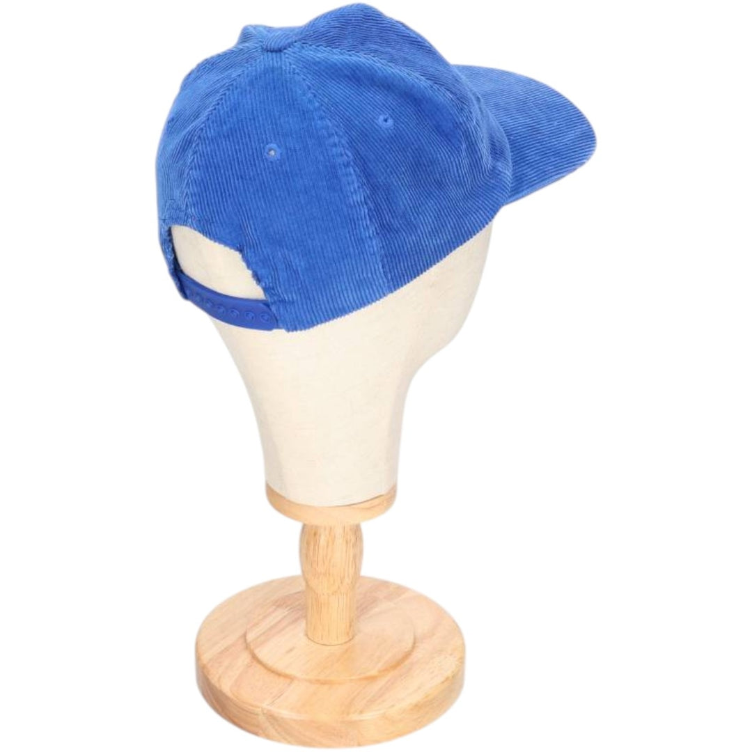 90'S GOODWILL GAMES Corduroy Cap, One Size Fits All, Vintage cotton blue type Vintage Second Hand
