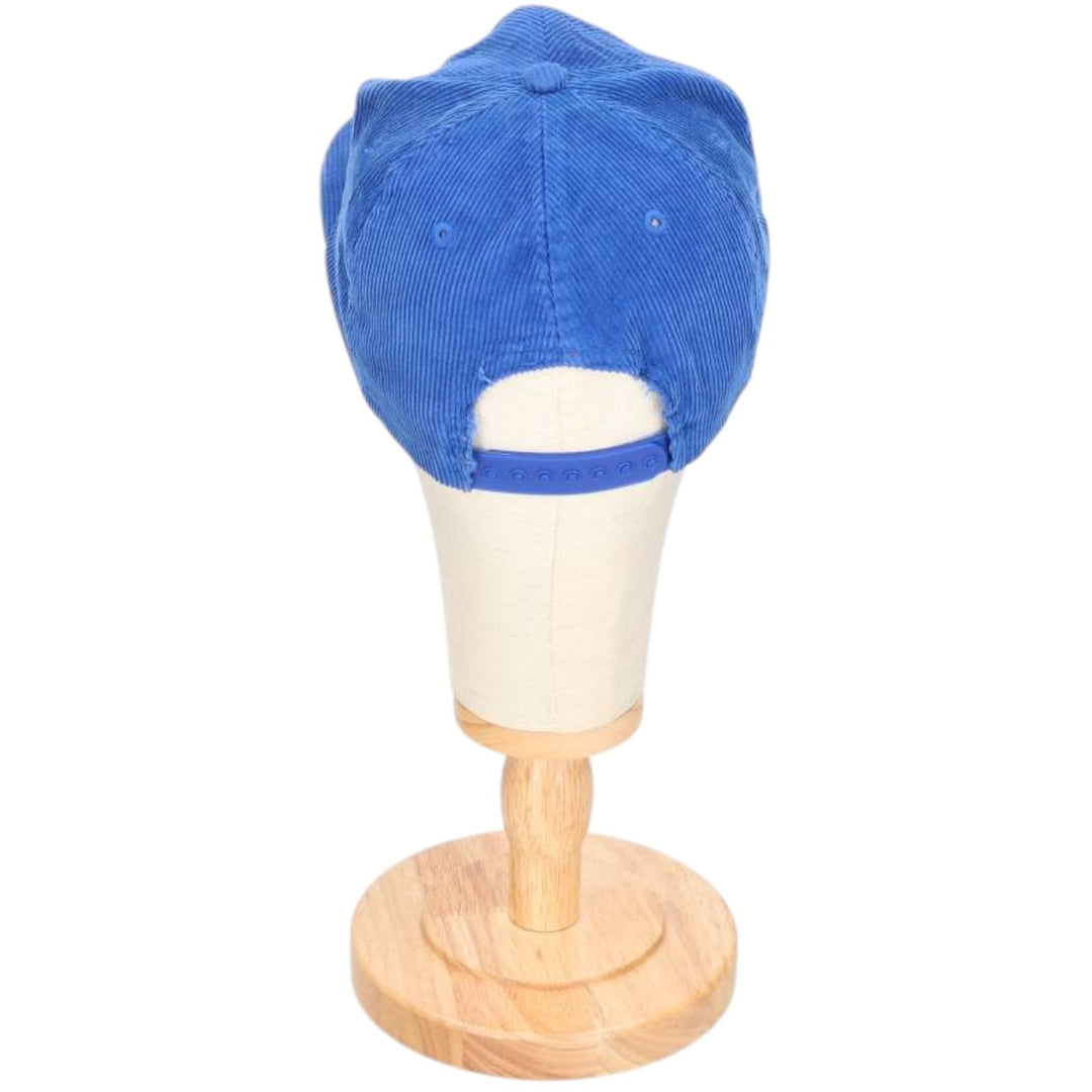 90'S GOODWILL GAMES Corduroy Cap, One Size Fits All, Vintage cotton blue type Vintage Second Hand