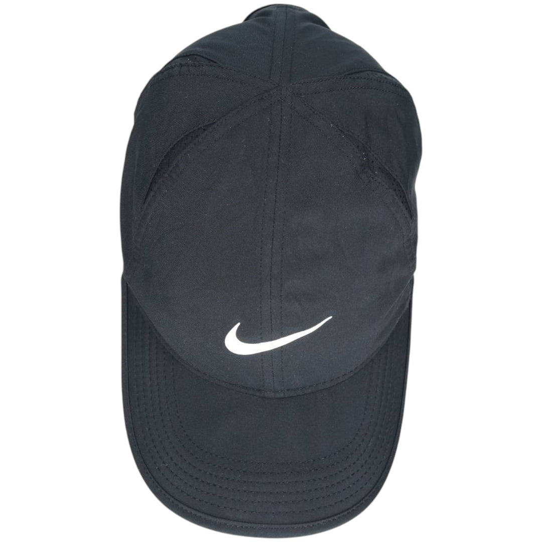Nike Featherlight Baseball Cap, 6-Panel, One Size Fits Most polyester black type Vintage Second Hand