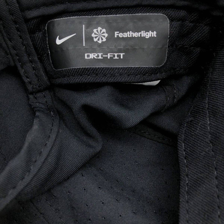 Nike Featherlight Baseball Cap, 6-Panel, One Size Fits Most polyester black type Vintage Second Hand