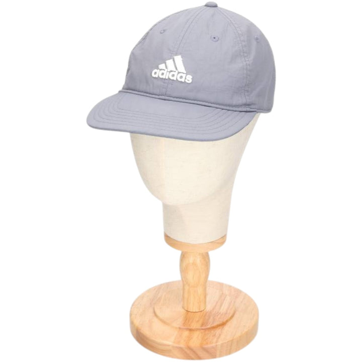 Adidas 6-Panel Baseball Cap, One Size Fits Most polyester gray type Vintage Second Hand