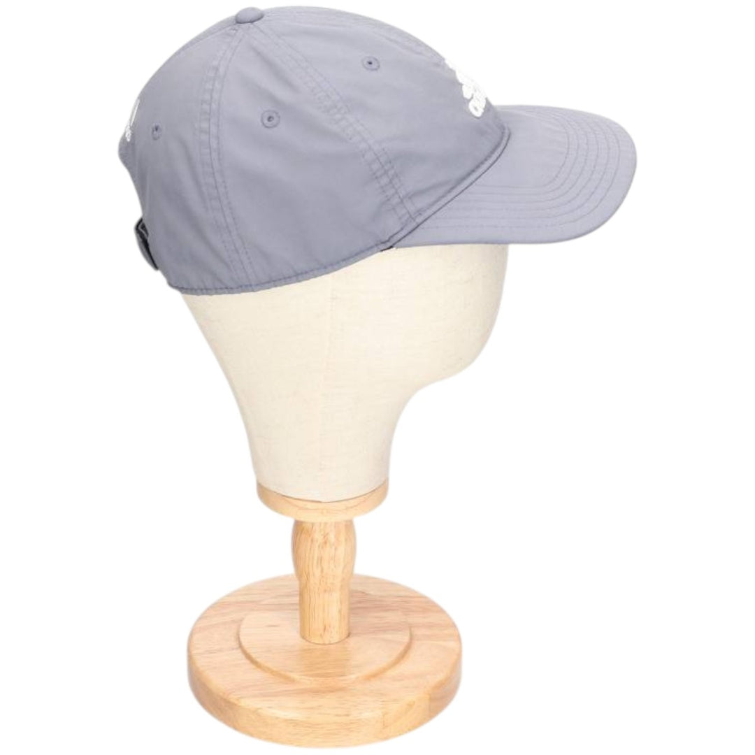 Adidas 6-Panel Baseball Cap, One Size Fits Most polyester gray type Vintage Second Hand