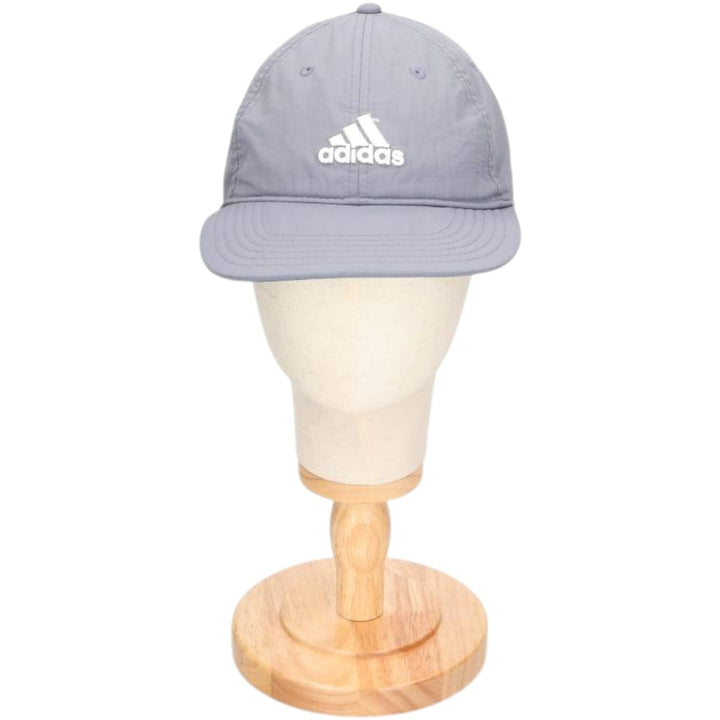 Adidas 6-Panel Baseball Cap, One Size Fits Most polyester gray type Vintage Second Hand
