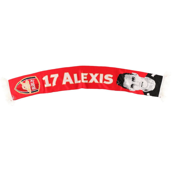 Premier League Arsenal FC Soccer Acrylic Scarf, Made in the UK acrylic red type Vintage Second Hand