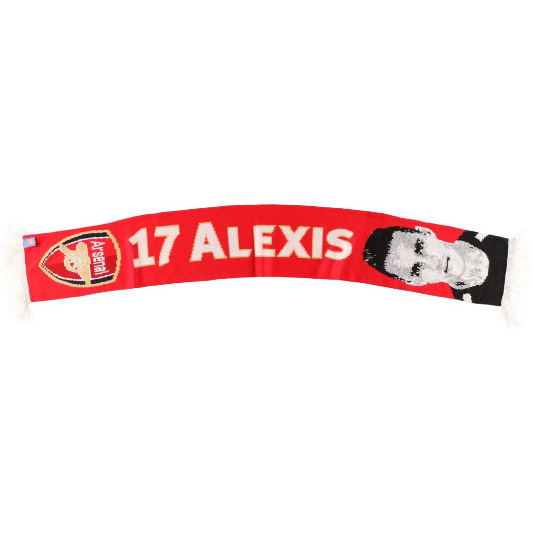 Premier League Arsenal FC Soccer Acrylic Scarf, Made in the UK acrylic red type Vintage Second Hand