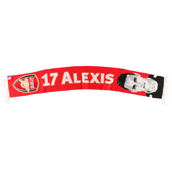 Premier League Arsenal FC Soccer Acrylic Scarf, Made in the UK acrylic red type Vintage Second Hand