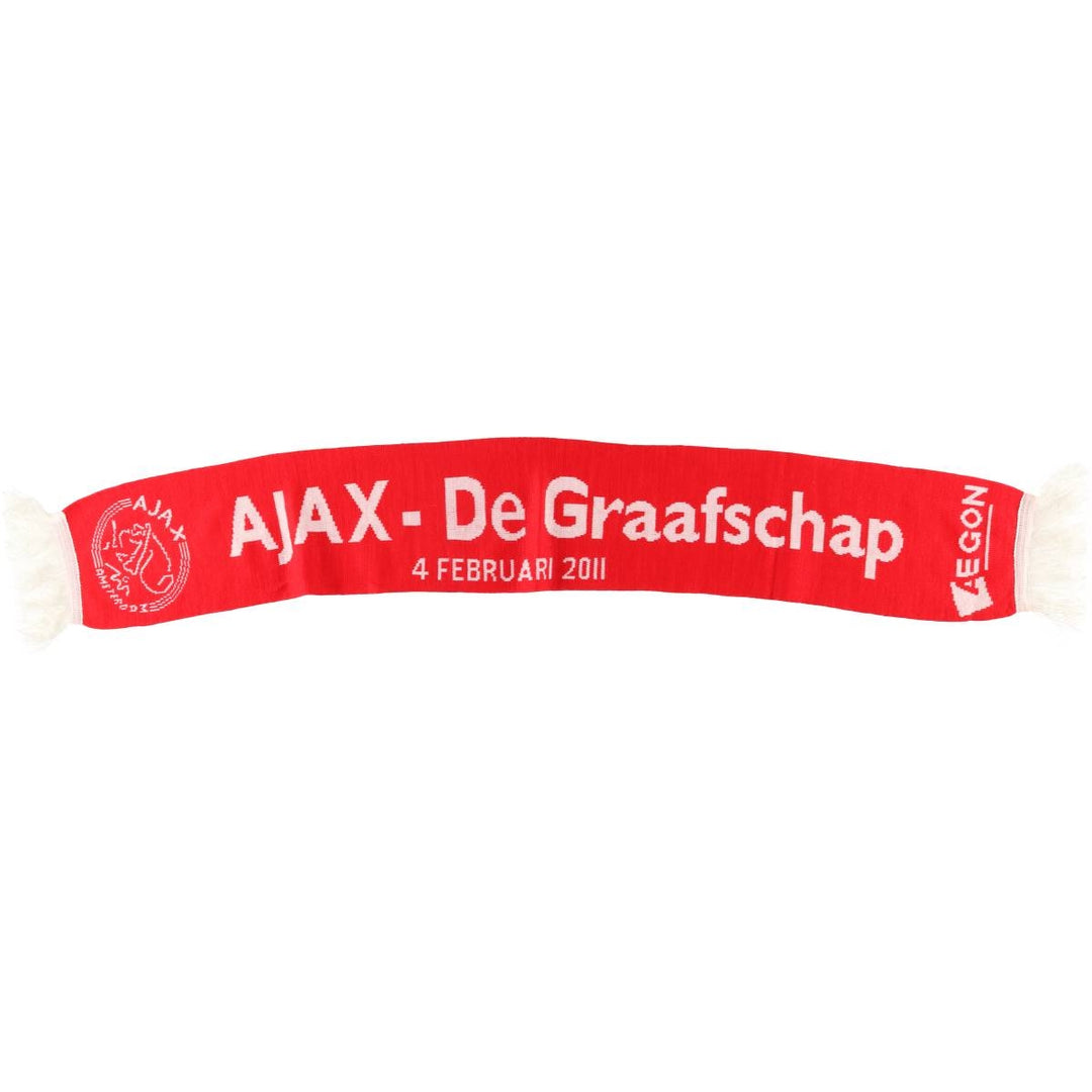EREDIVISIE AJAX AMSTERDAM soccer scarf unclear red type Vintage Second Hand
